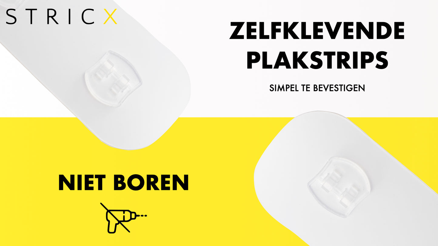 Zwart Doucherek met 2 Laags Ontwerp - Boorvrij, Ideaal voor Badkamer & Keuken